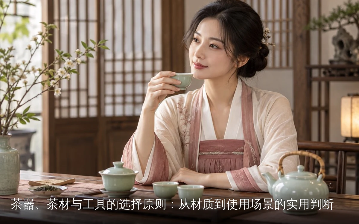 茶器、茶材与工具的选择原则:从材质到使用场景的实用判断